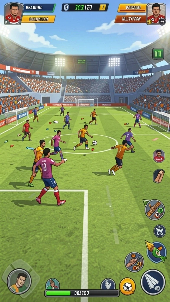 Ilustrasi salah satu level menarik dari game 3446.