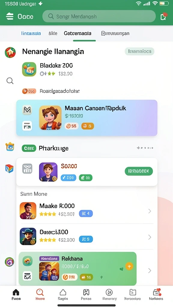 Screenshot dari mesin slot bertema petualangan.