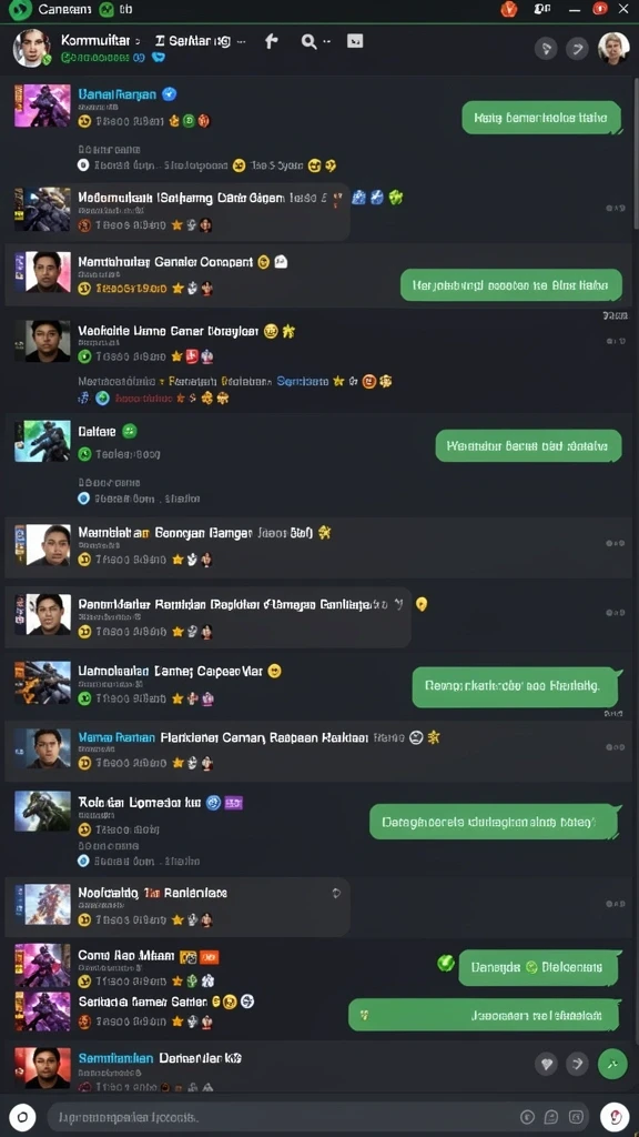 Grafis yang menarik dan penuh warna.