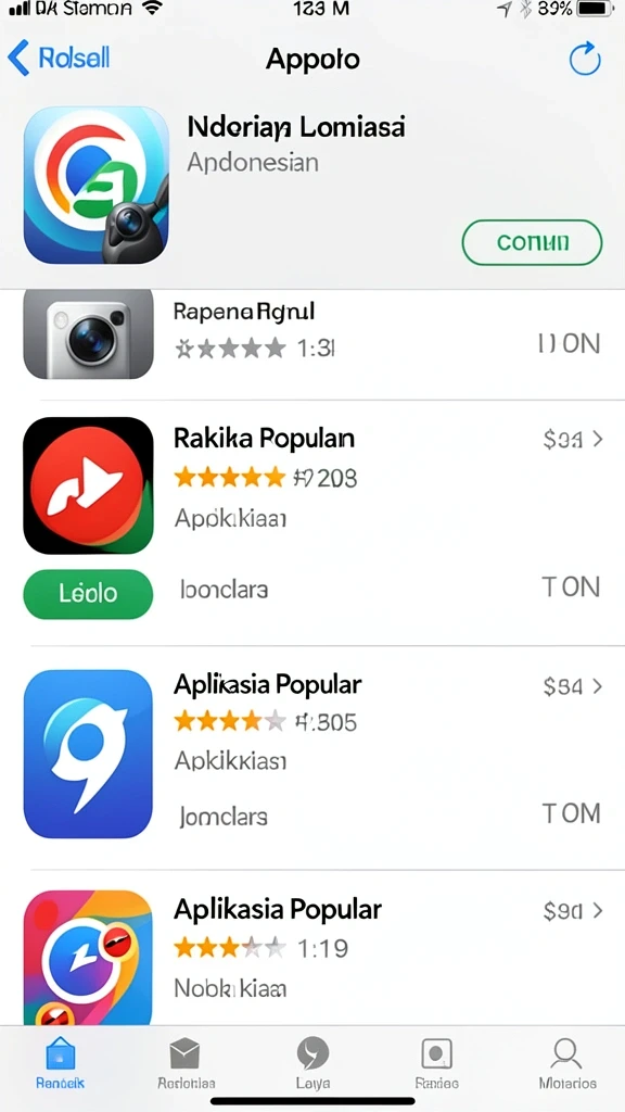 Tampilan level pertama yang penuh warna dan desain menarik.