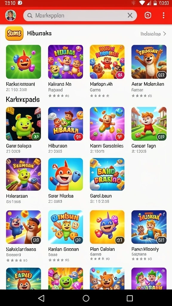 Antarmuka aplikasi yang intuitif dan menarik.