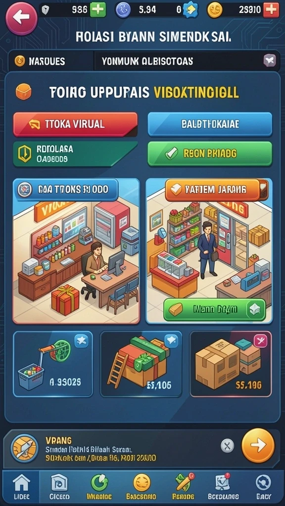 Fitur sosial yang memungkinkan interaksi antar pemain.