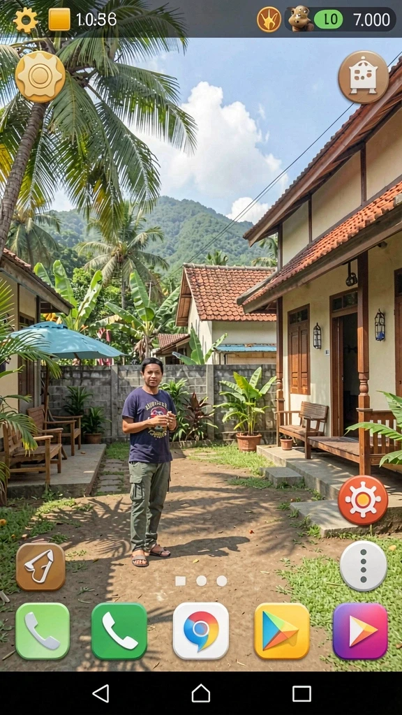 Salah satu lokasi eksplorasi yang indah dan menawan.