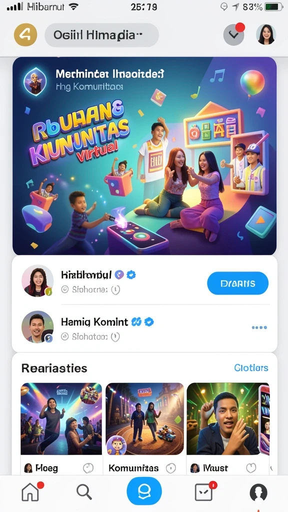 Tampilan antarmuka pengguna yang menarik dan mudah digunakan.