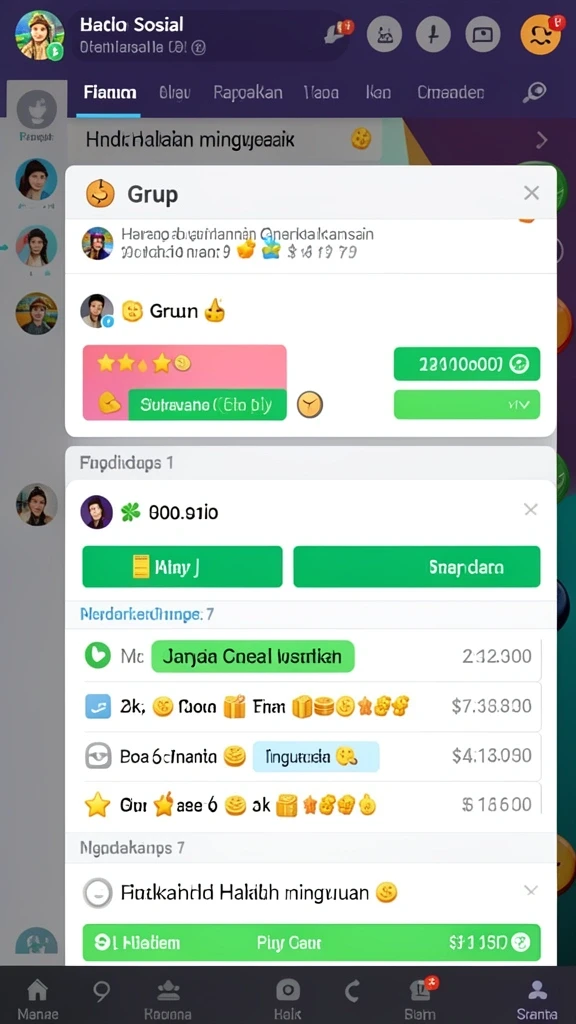 Tangkapan layar kedua menampilkan mode multiplayer yang seru.