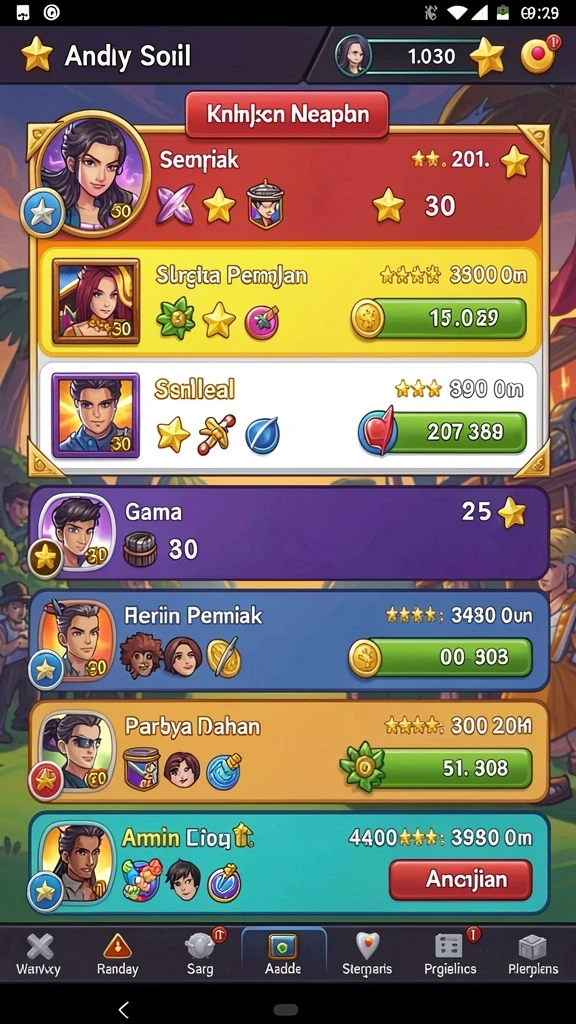 Beragam tema slot dengan grafis premium.