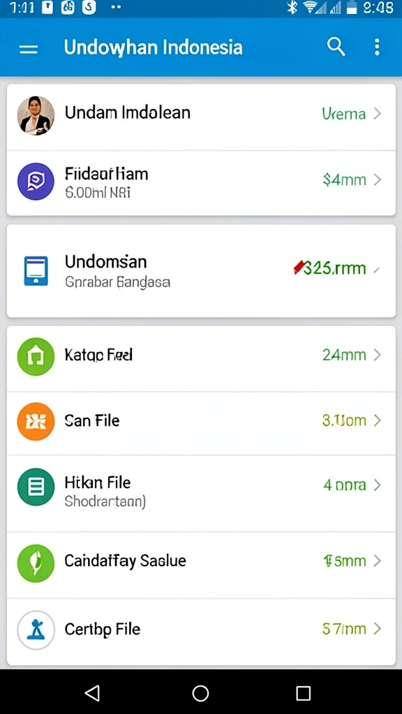 Tampilan antarmuka GOAL55 yang intuitif dan menarik.