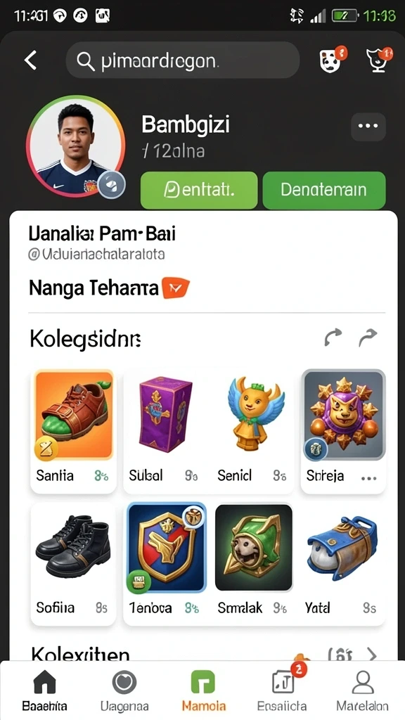 Tampilan utama aplikasi JAWABET88 yang menarik.