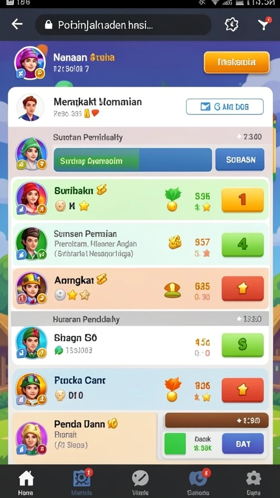 Screenshot menunjukkan fitur multiplayer yang seru.