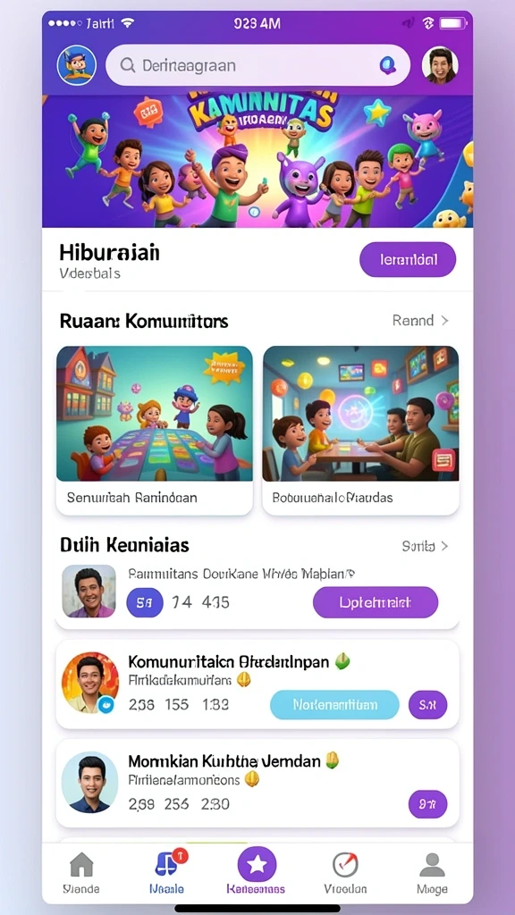 Momen seru saat menyelesaikan level sulit.