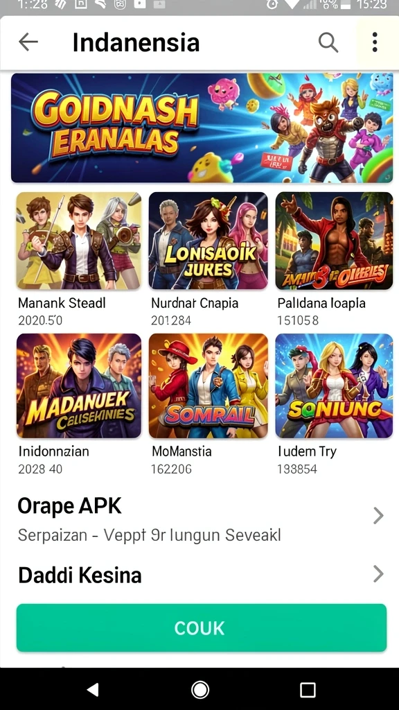 Screenshot dari mode permainan kompetitif yang seru.