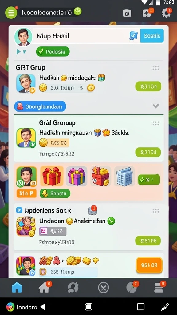 Karakter baru yang penuh warna dan menarik.