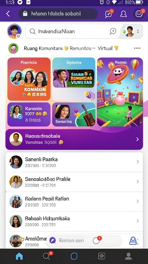 Fitur pembaruan game yang selalu segar dan inovatif.