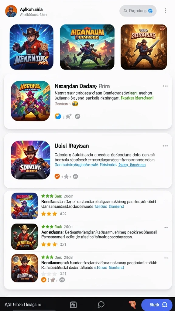 Karakter-k karakter unik dengan kemampuan berbeda.