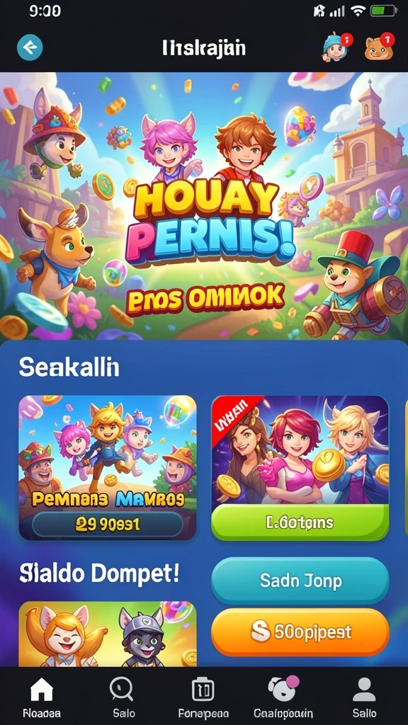 Hadiah menarik untuk setiap pencapaian.