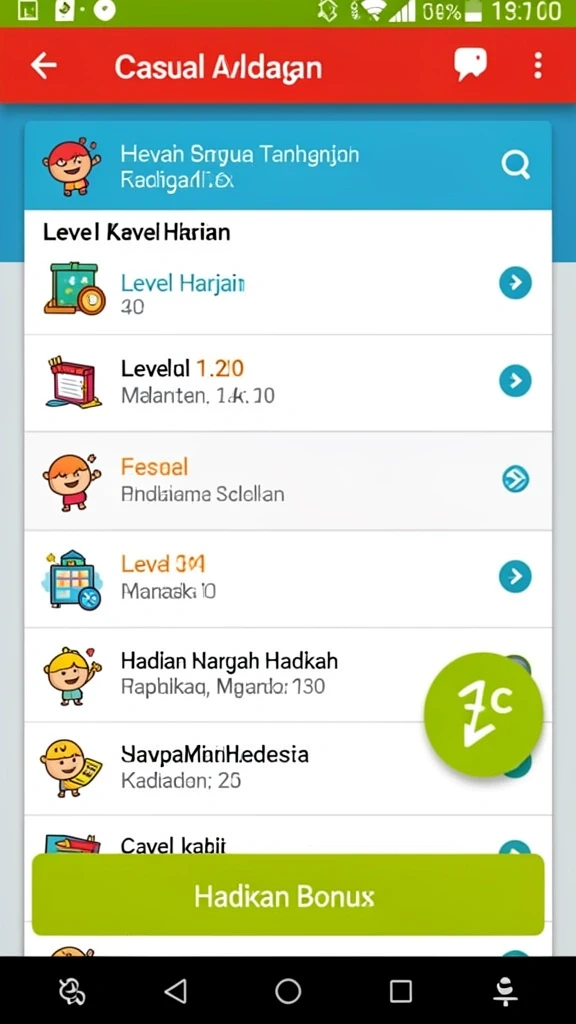 Pengalaman bermain yang menyenangkan dan mendebarkan.
