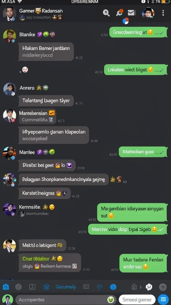 Tampilan antarmuka game NX303 yang menarik.