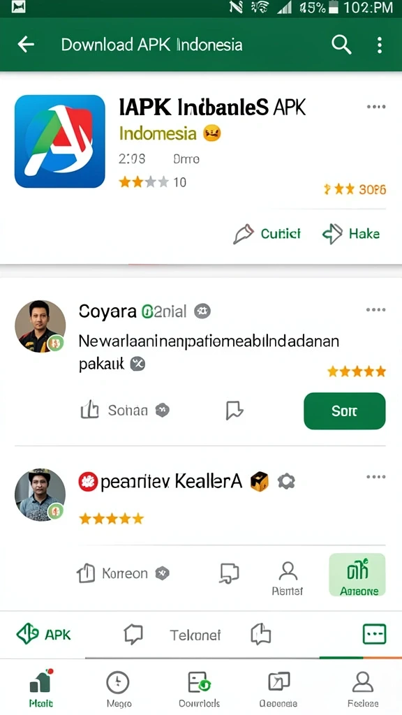 Antarmuka pengguna yang intuitif dan menarik.