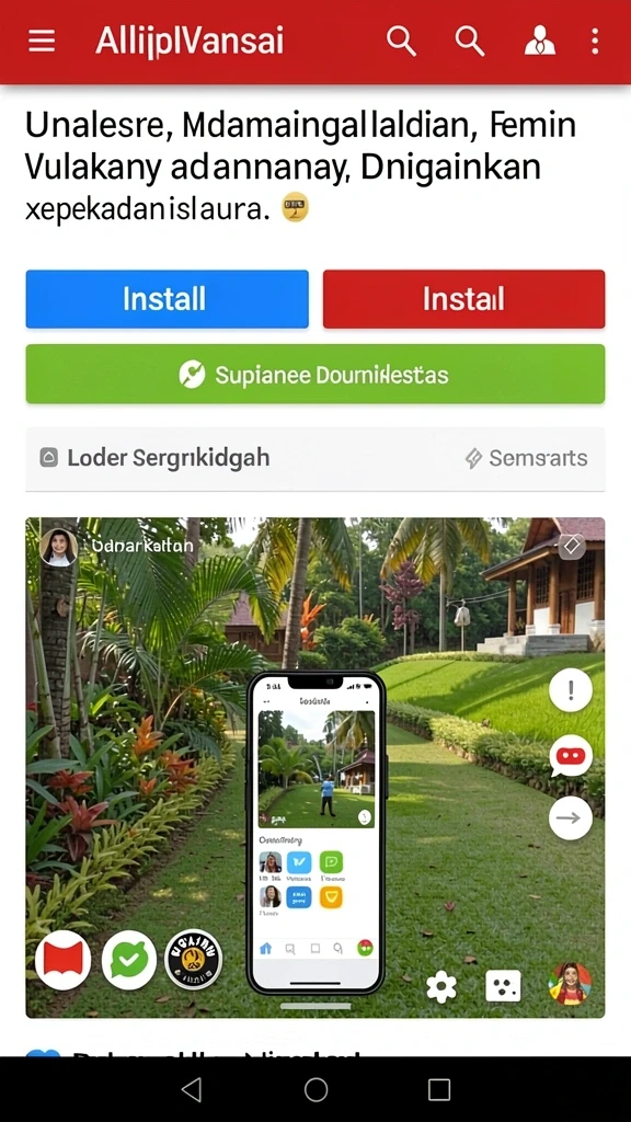 Antarmuka yang mudah digunakan dan ramah bagi semua pemain.