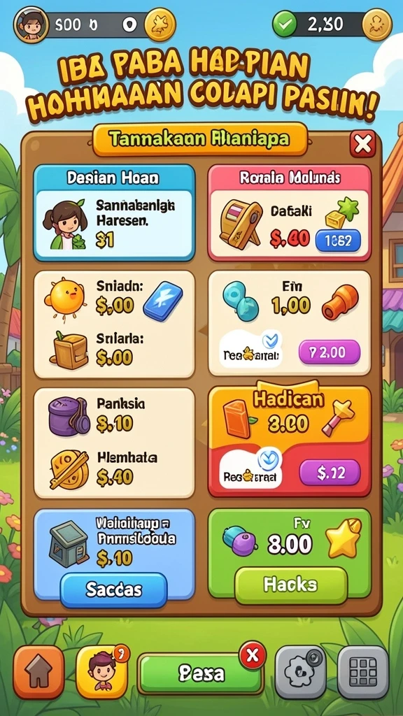 Level baru yang menantang dan mengasah keterampilan.