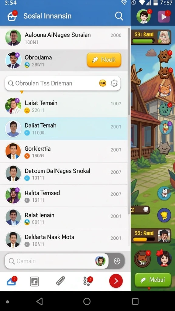 Tingkat kesulitan yang bervariasi untuk setiap level.