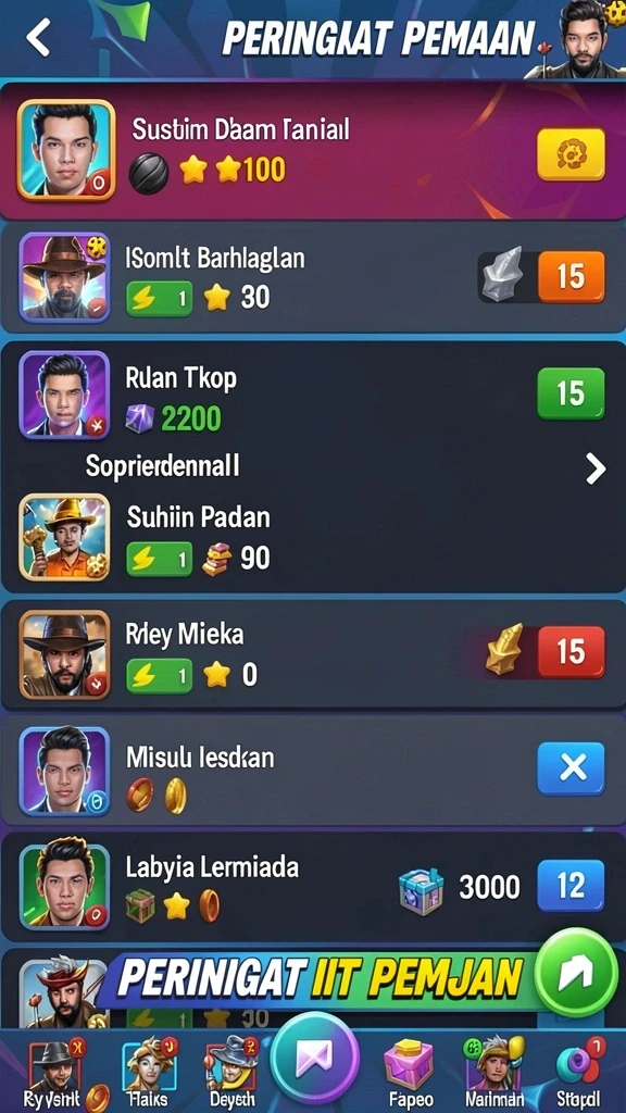 Screenshot menunjukkan pemandangan indah dalam game.