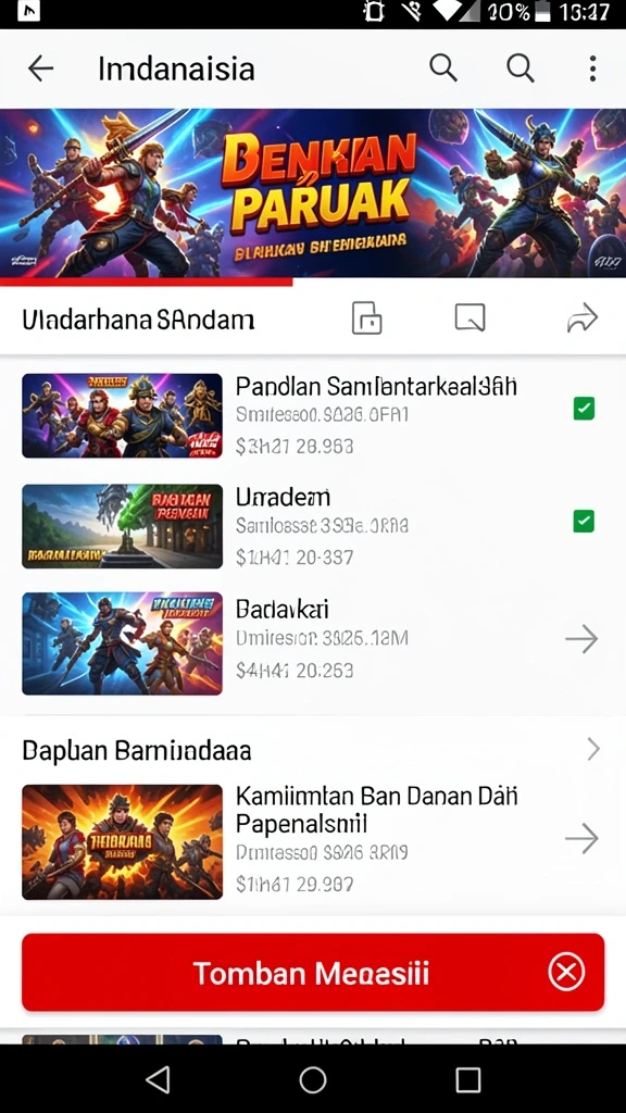Tampilan grafis yang memukau dan menawan.