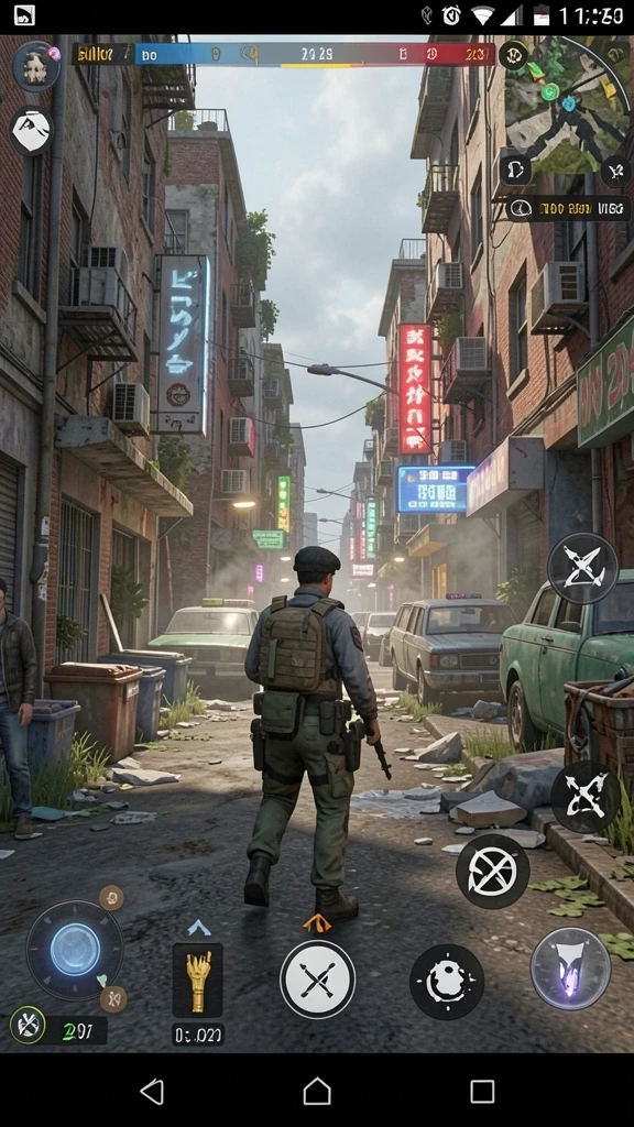 Misi multiplayer yang mendebarkan dengan teman-teman.