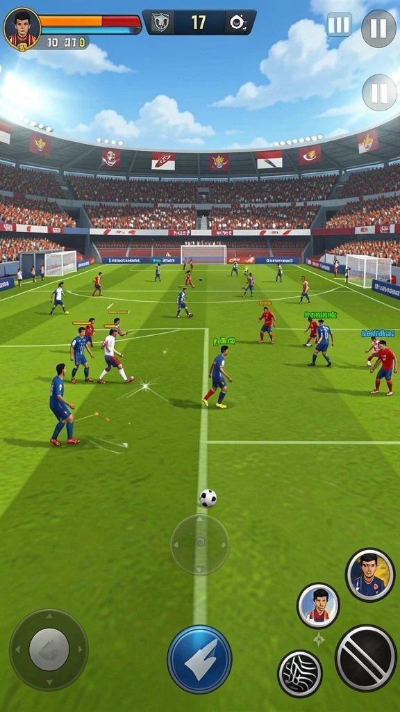 Tampilan awal permainan yang menakjubkan.