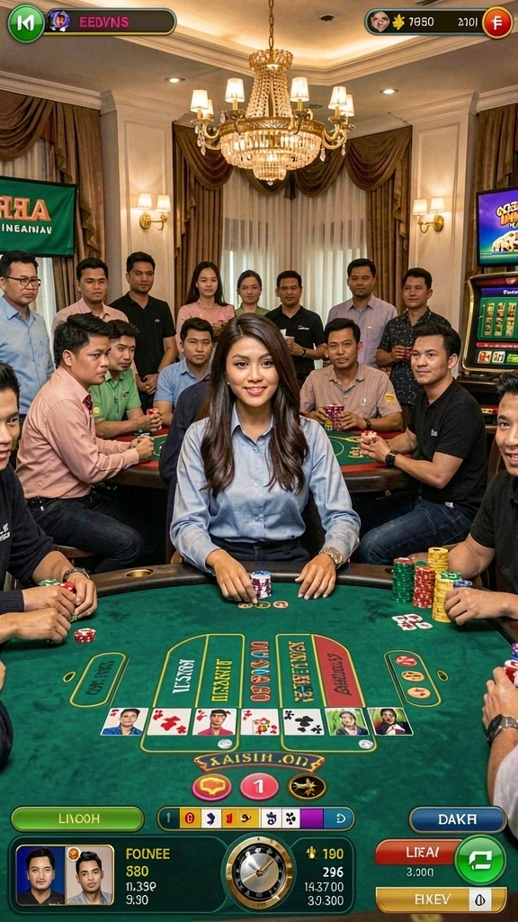 Tampilan layar utama yang menarik perhatian.