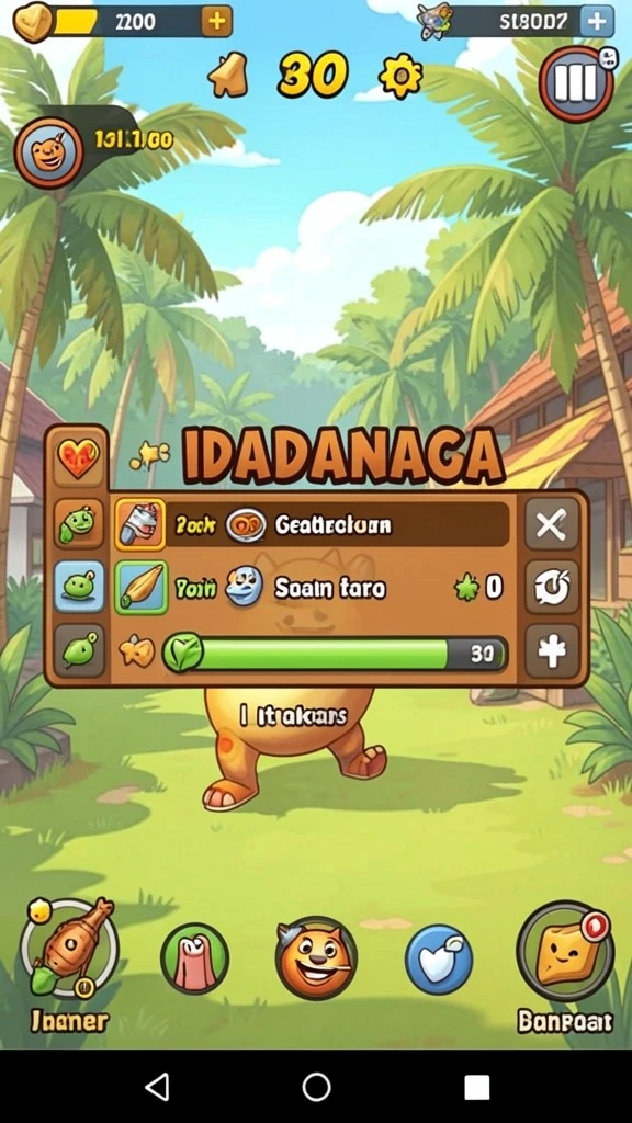 Tantangan menarik menanti di setiap level permainan.