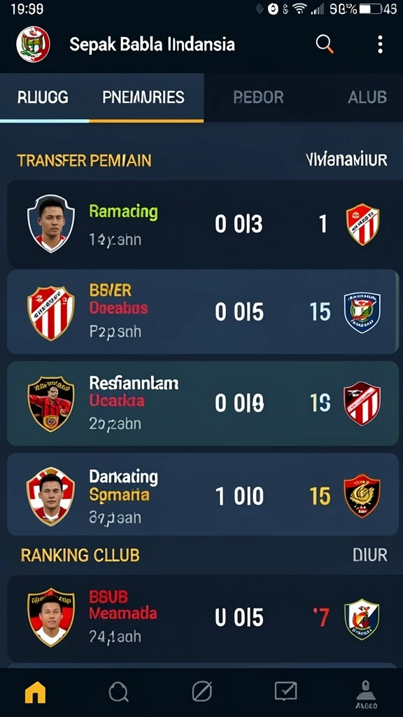 Tampilan antarmuka yang ramah pengguna.