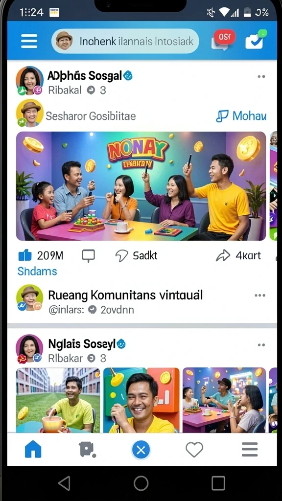 Karakter dengan desain menarik dan unik.