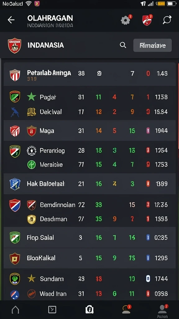 Tangkapan layar karakter utama dalam aksi.