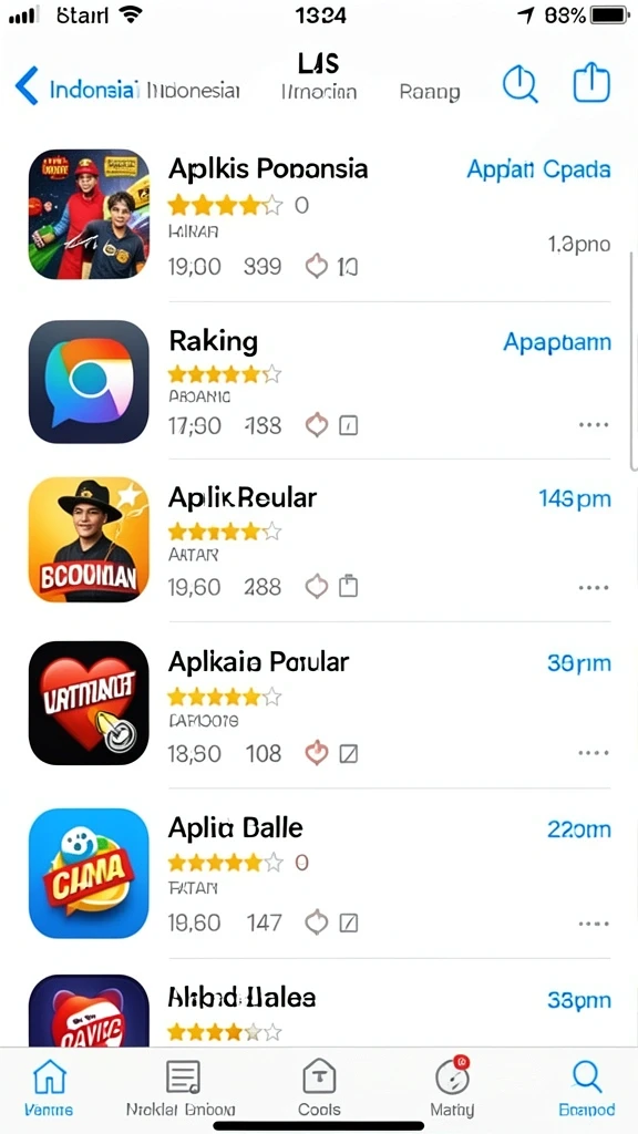 Tampilan antarmuka yang intuitif dan menarik.