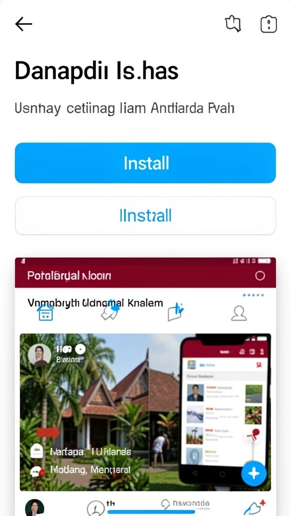 Tampilan antarmuka yang ramah pengguna.